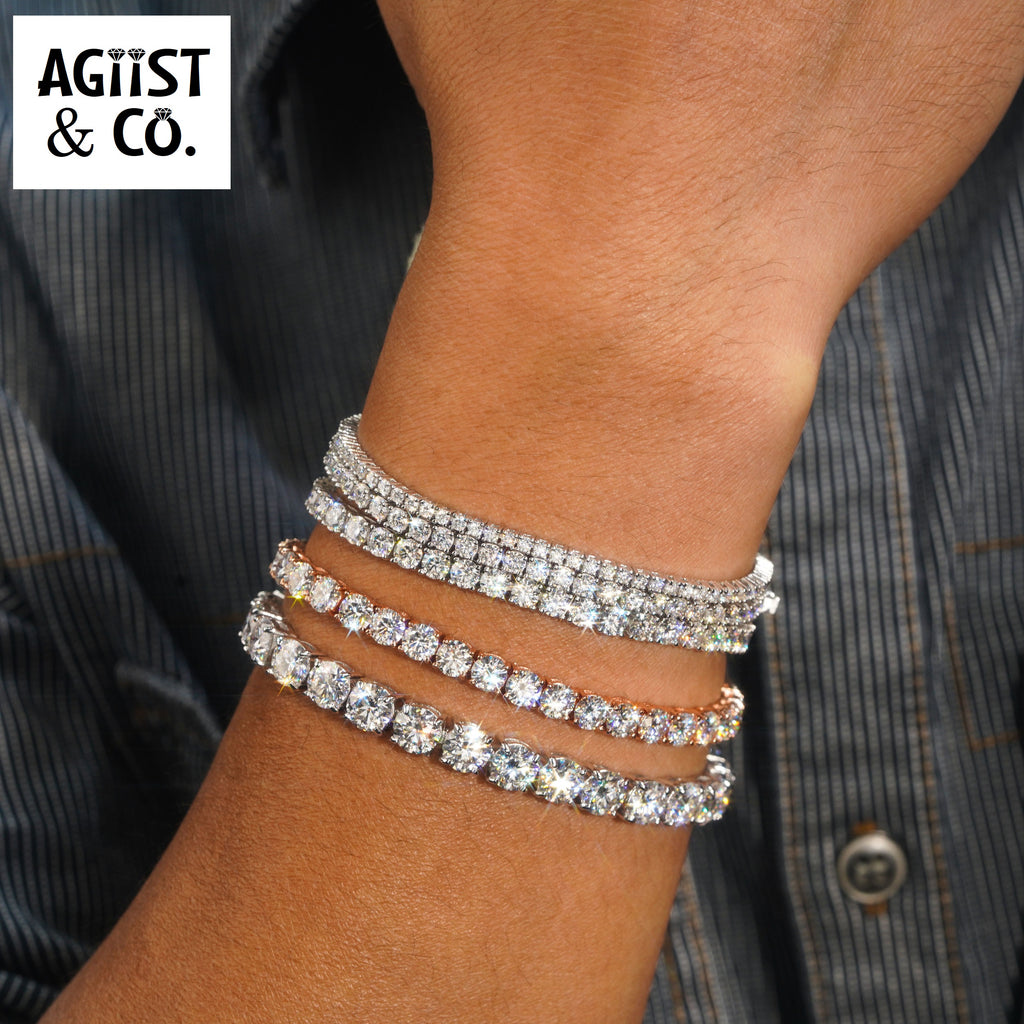 Moissanite VVS 'D' | Bracciale tennis