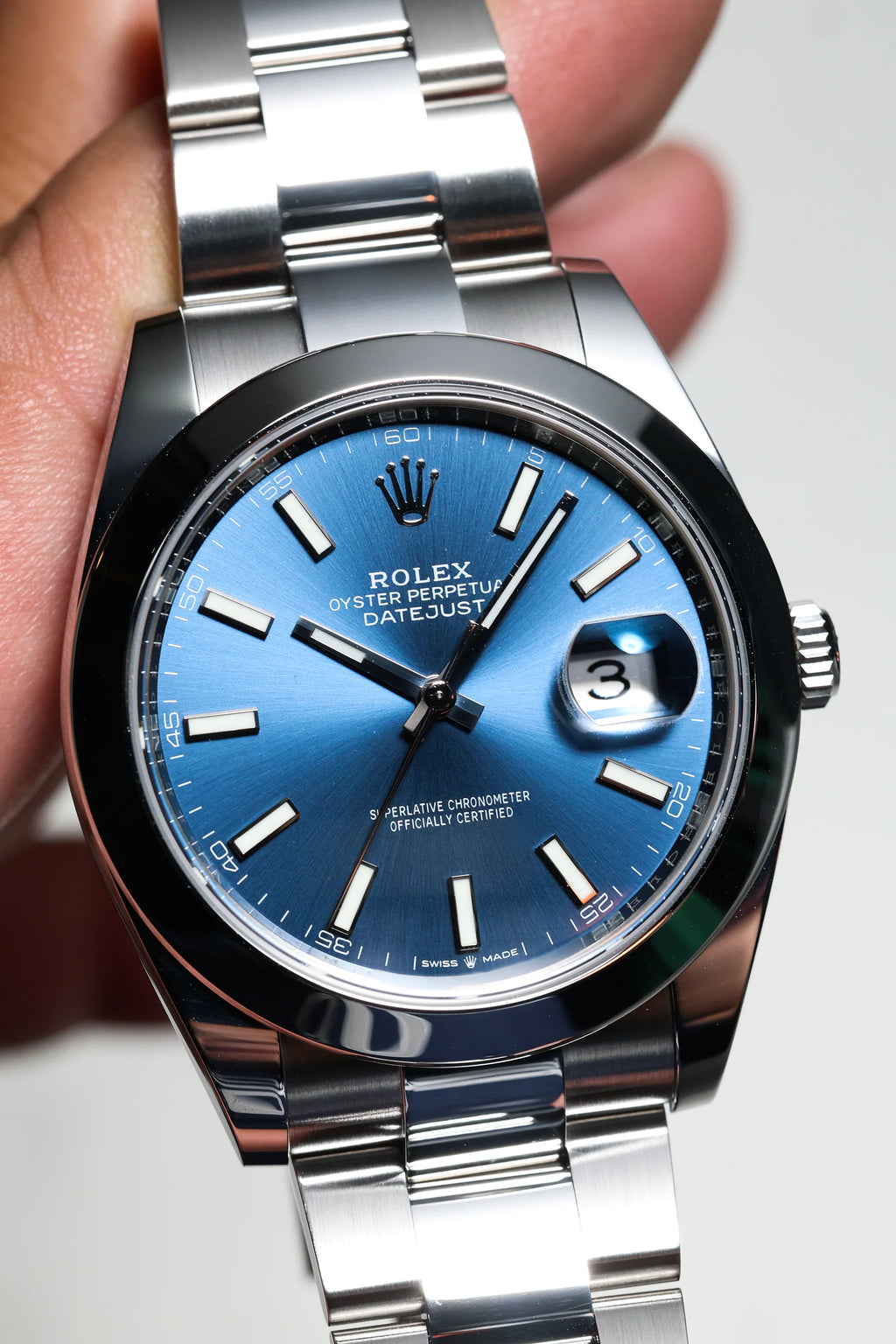 Rolex Datejust - 126300 41mm Blue Index Dial (2021)