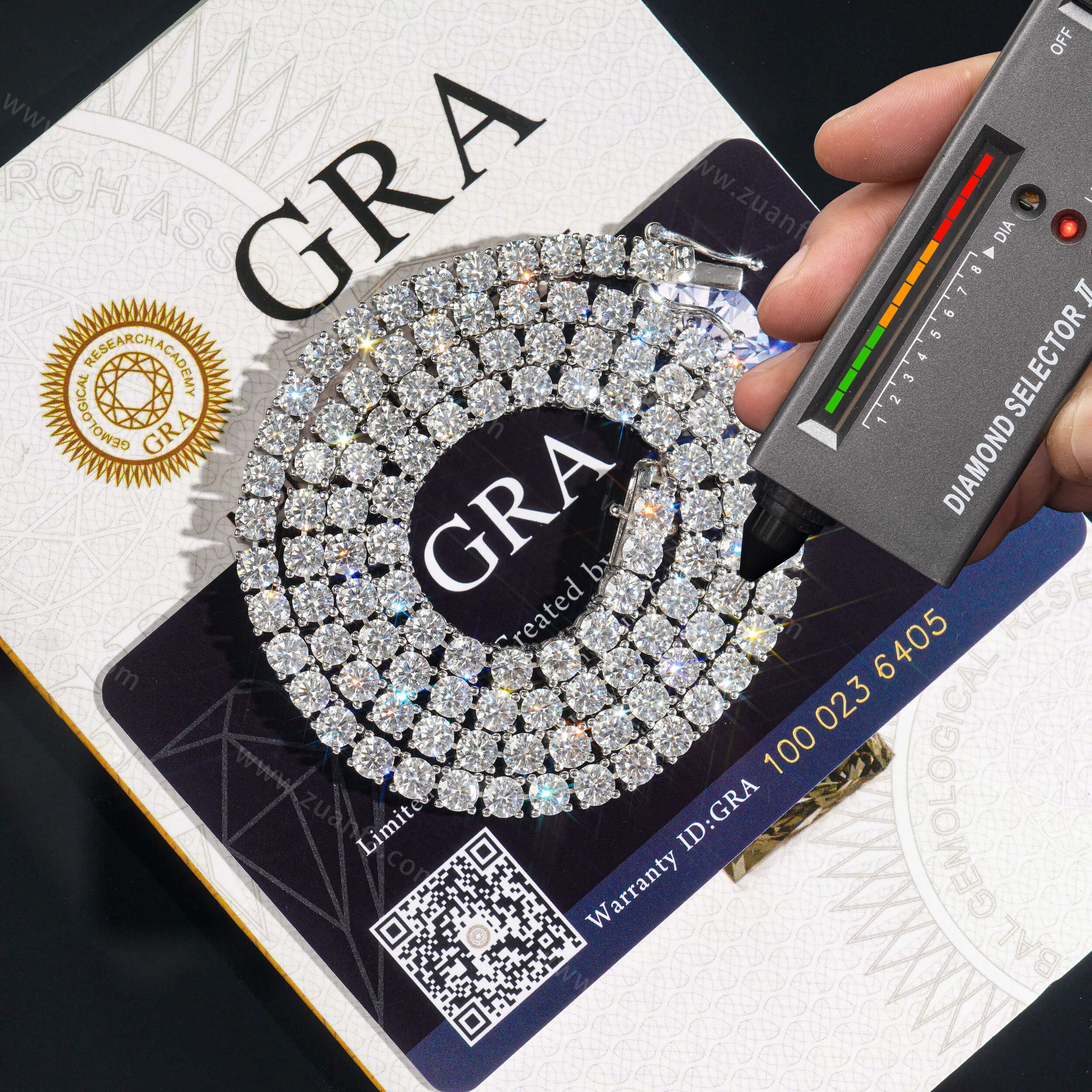 Best Quality | AGiiST & Co. Custom VVS Tennis Necklace