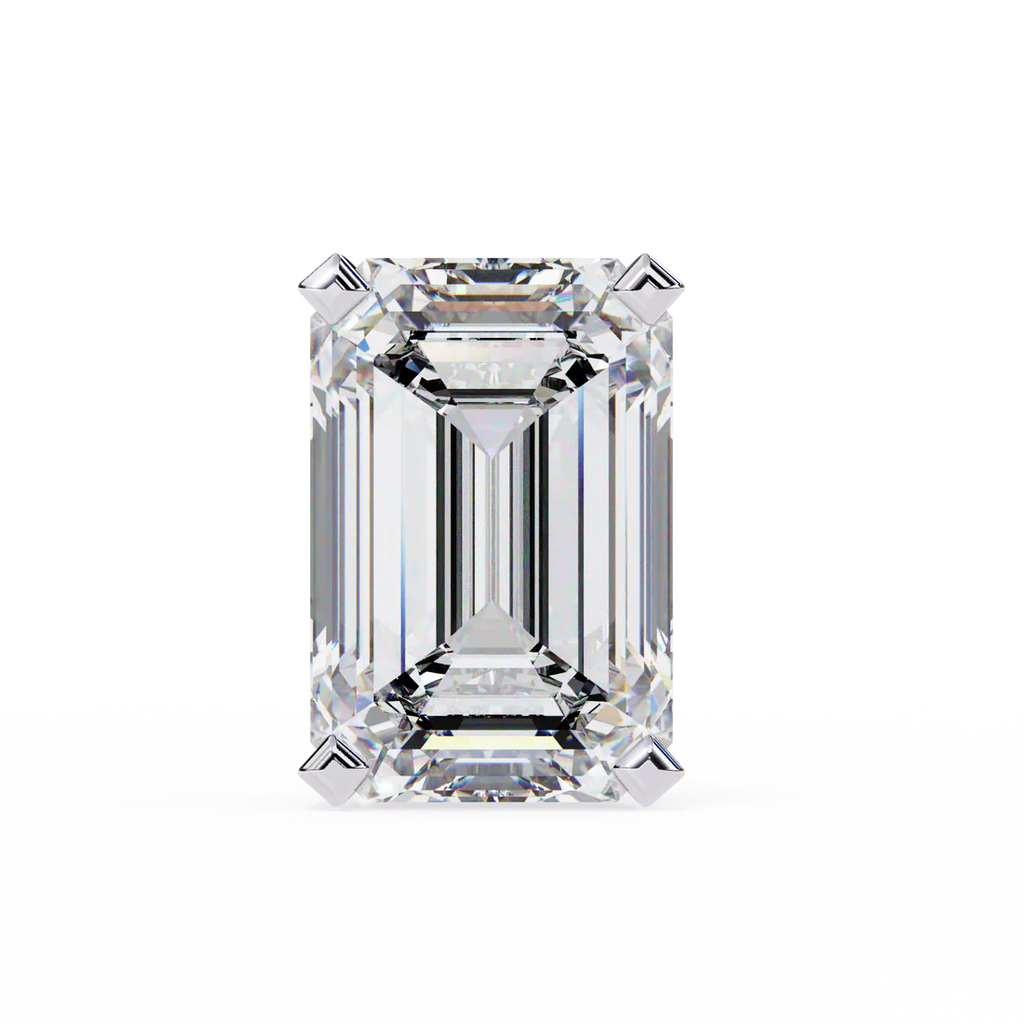 AGiiST & Co. - Signature Collection | Emerald-Cut VVS Moissanite Stud Earrings