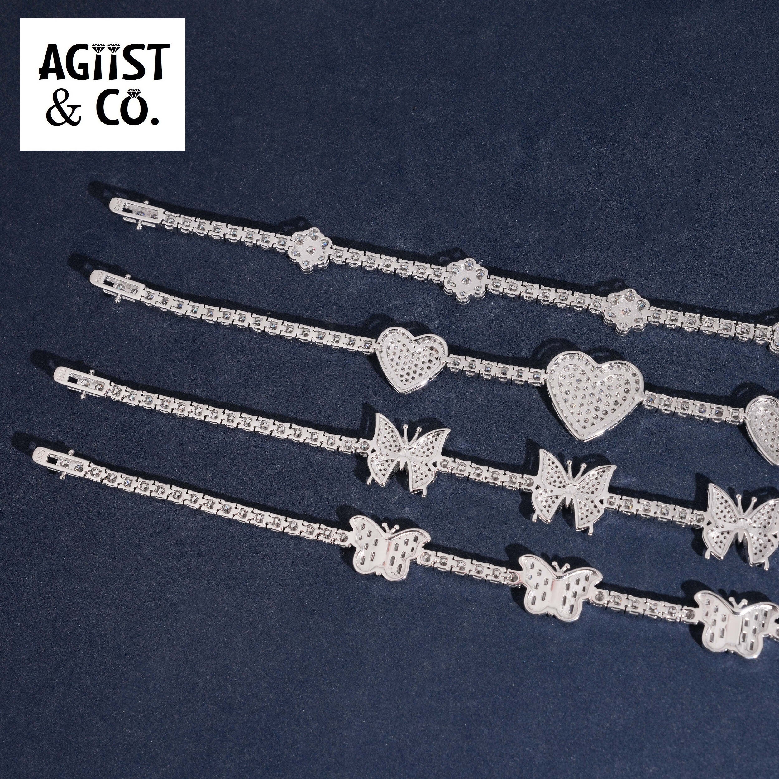AGiiST & Co. Signature Collection | Brilliant Tennis Bracelets – 5 Iconic Designs