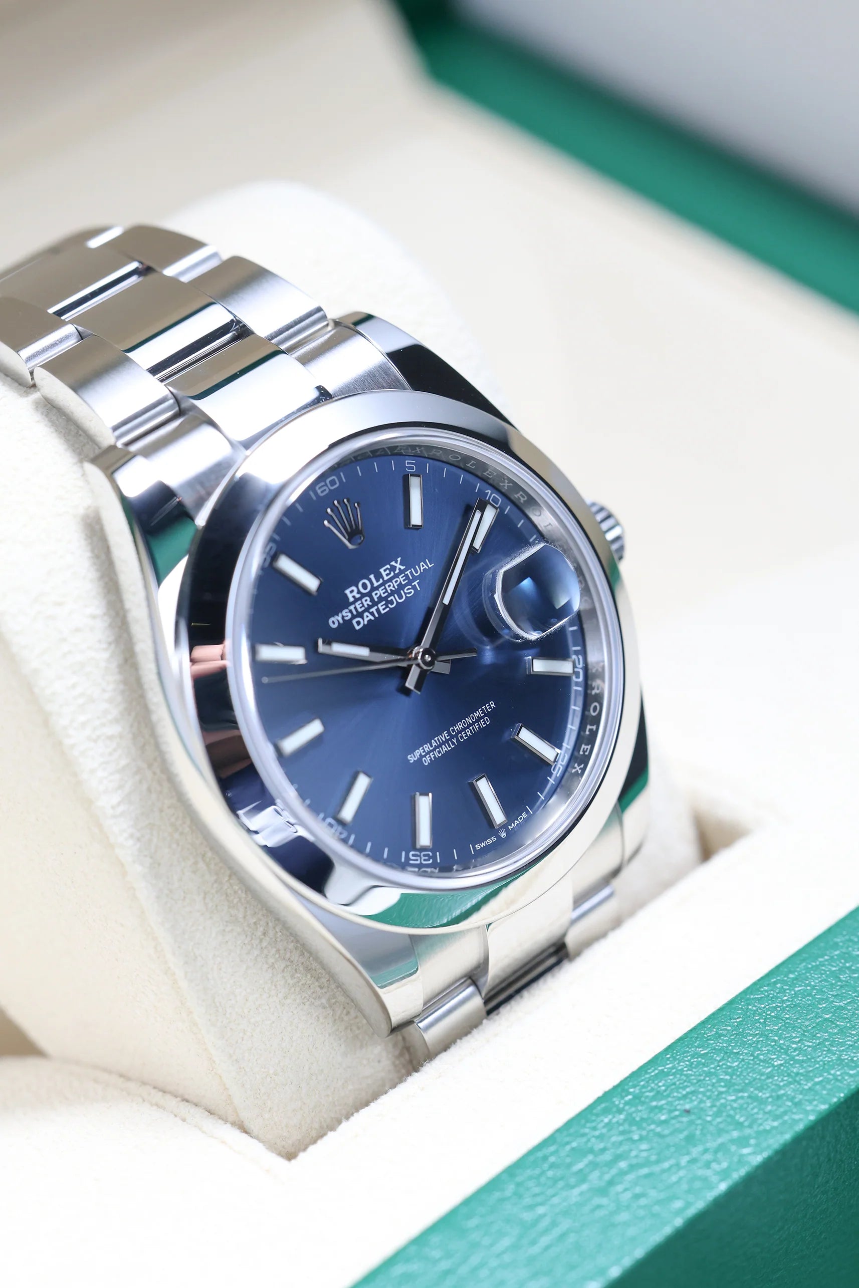 Rolex Datejust - 126300 41mm Blue Index Dial (2021)