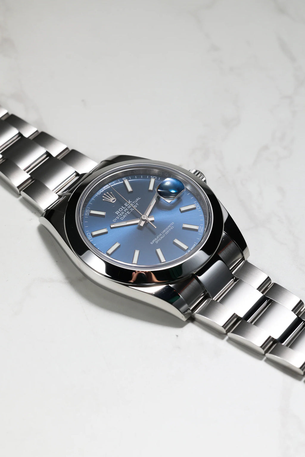 Rolex Datejust - 126300 41mm Blue Index Dial (2021)