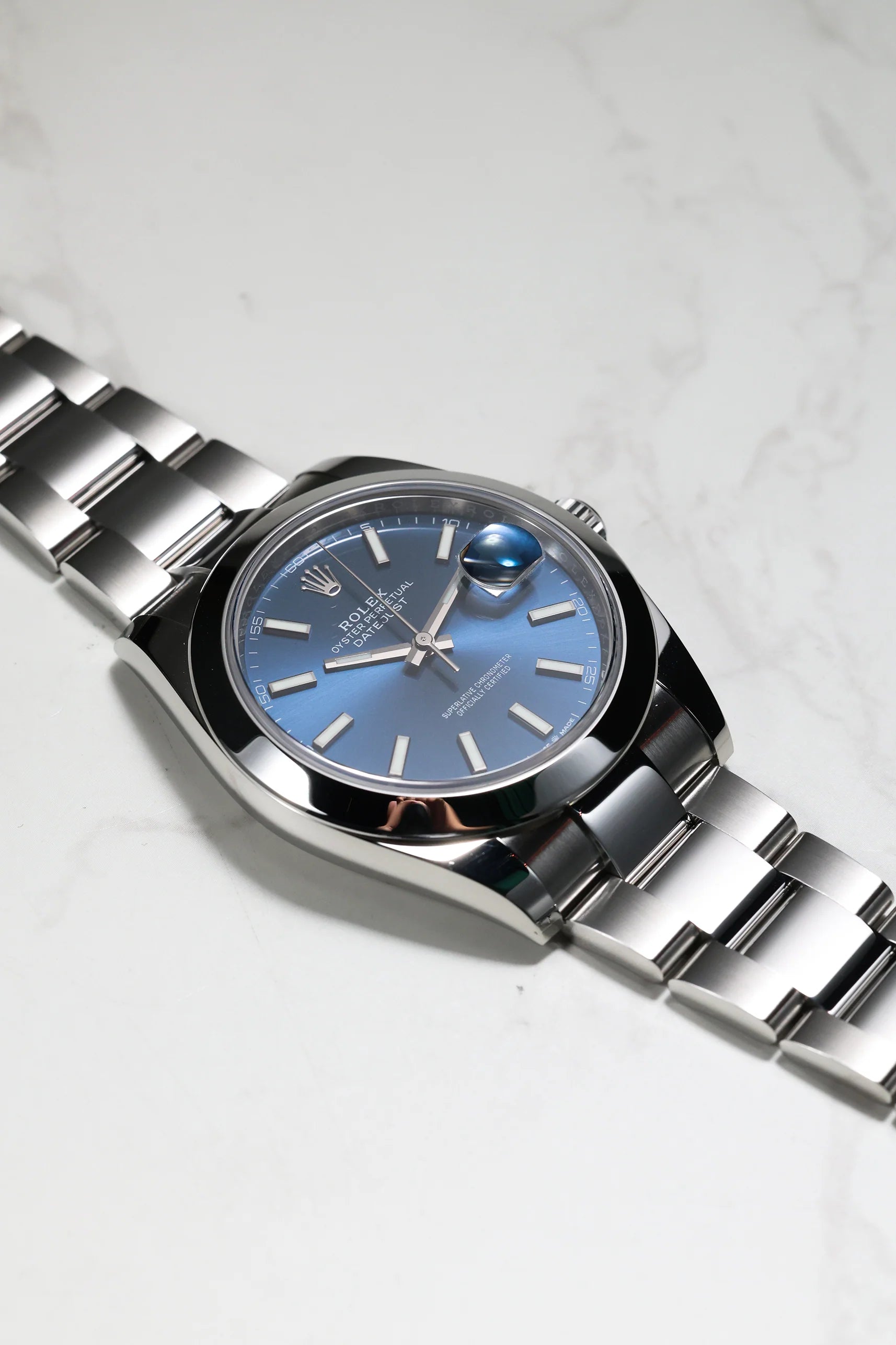 Rolex Datejust - 126300 41mm Blue Index Dial (2021)
