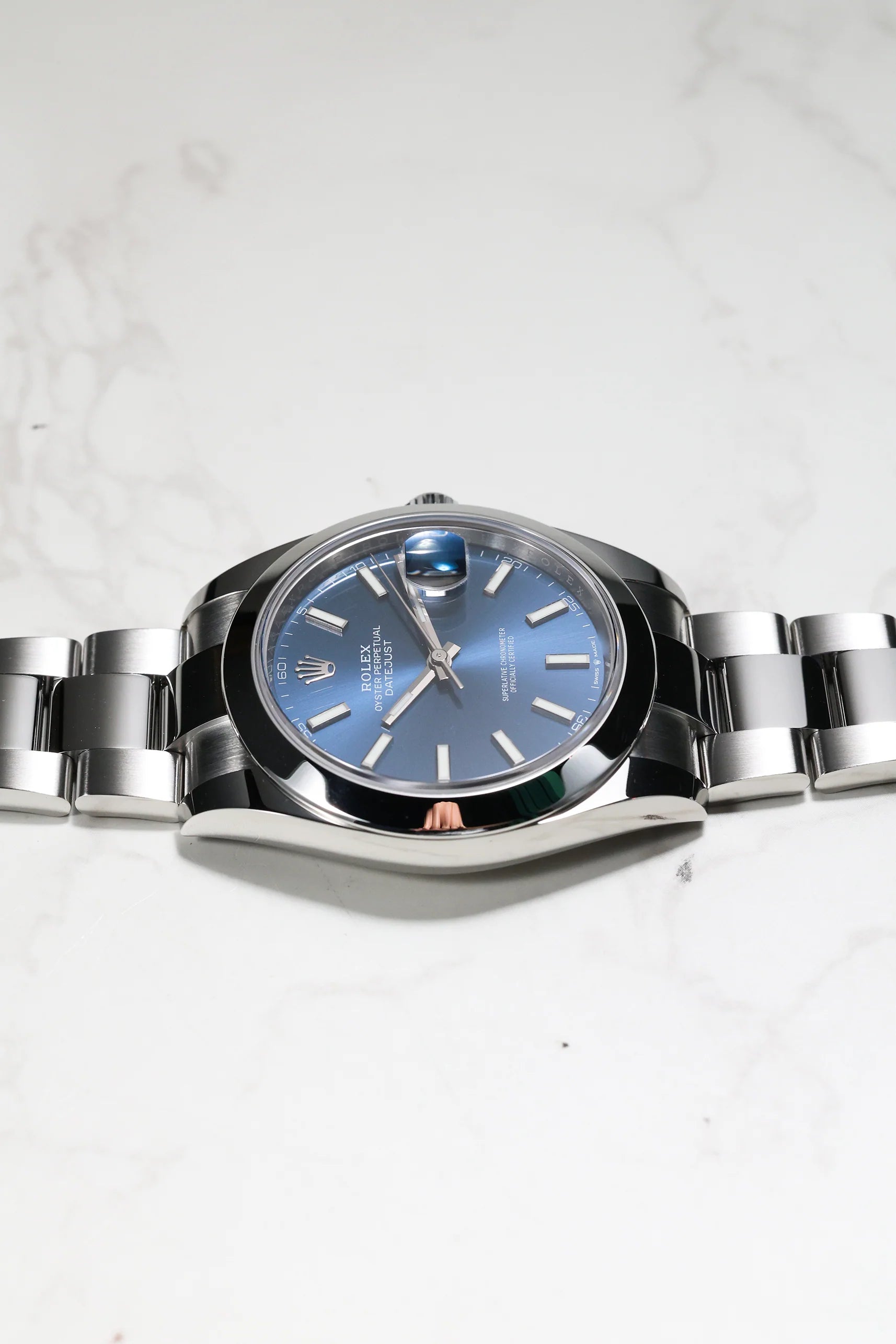 Rolex Datejust - 126300 41mm Blue Index Dial (2021)