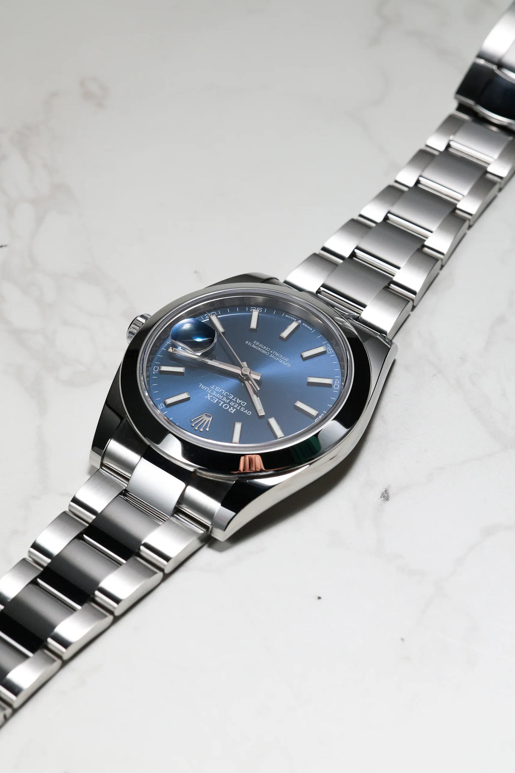 Rolex Datejust - 126300 41mm Blue Index Dial (2021)