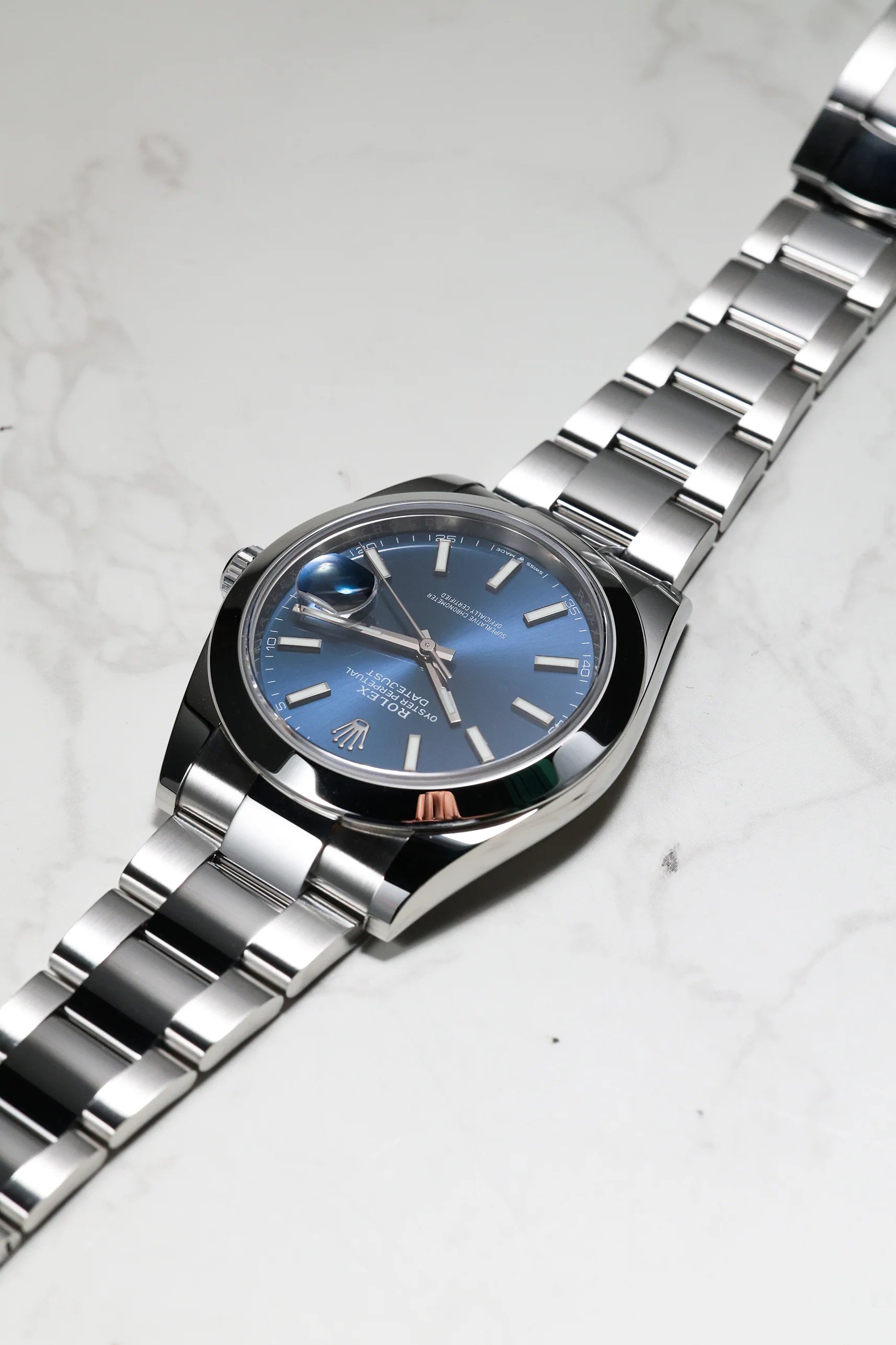 Rolex Datejust - 126300 41mm Blue Index Dial (2021)