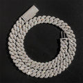 Collezione VVS 'D' | AGiiST &amp; Co. | 6 mm - 15 mm | Collana a maglie cubane