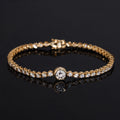 AGiiST & Co. Signature Collection | 18k Aurora Crown Diamond Tennis Bracelet