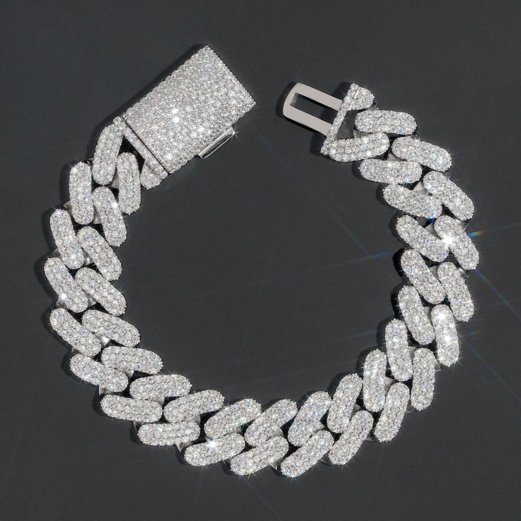 VVS 'D' Collection | AGiiST & Co. | 16mm Cuban Link Bracelet