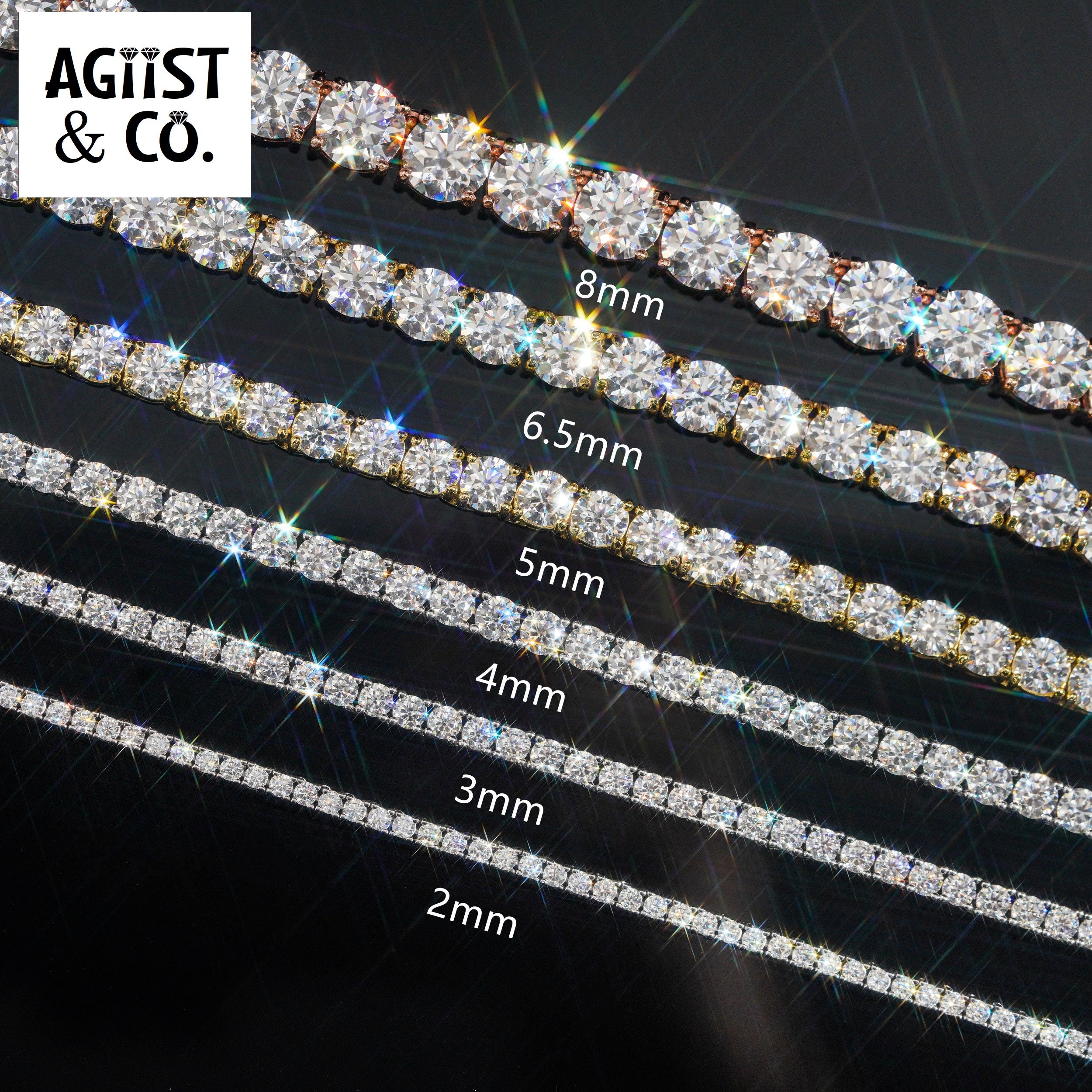 Best Quality | AGiiST & Co. | Custom Brilliant Tennis Bracelet