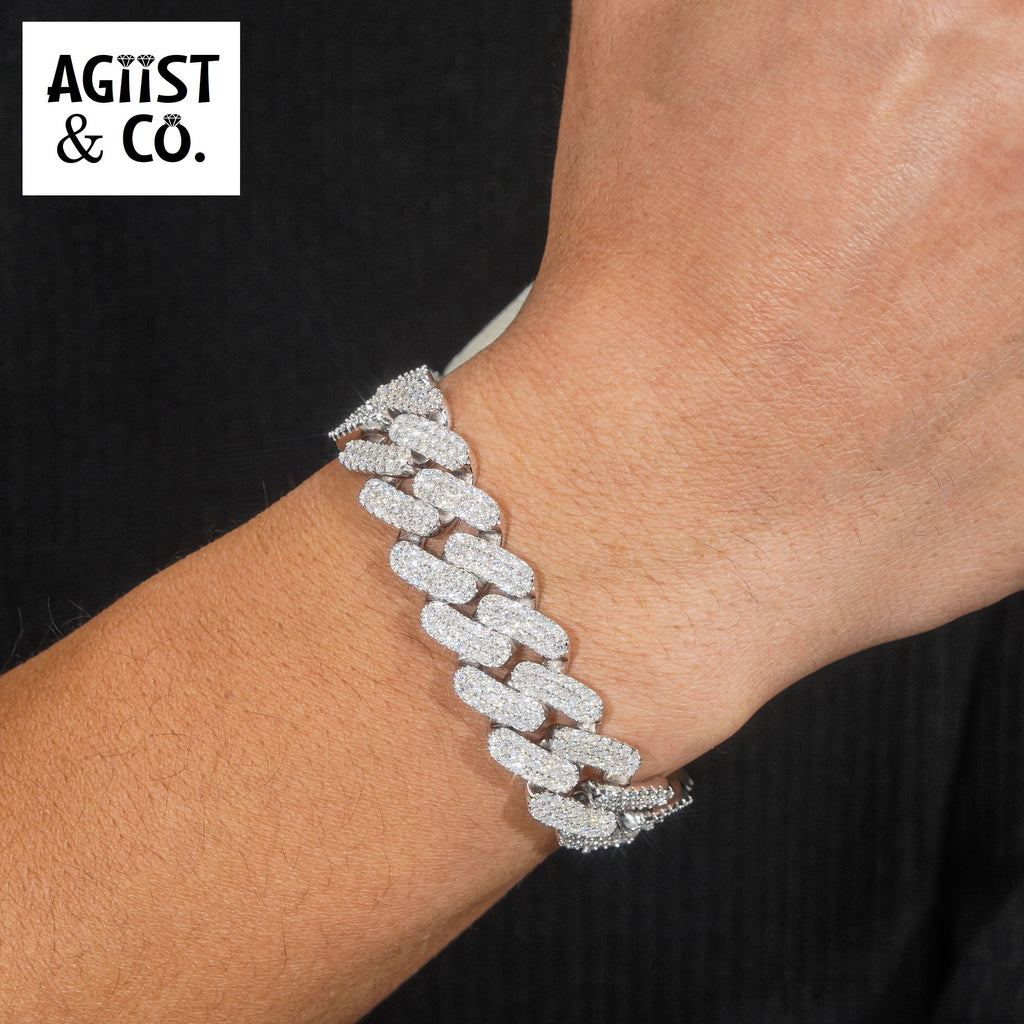 VVS 'D' Collection | AGiiST & Co. | 16mm Cuban Link Bracelet